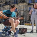 Strassenmusiker in Dresden